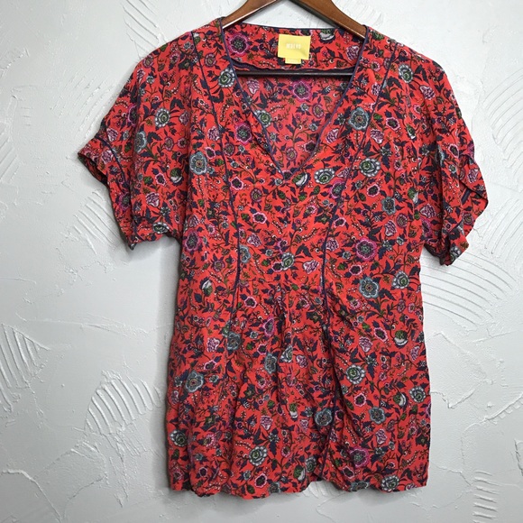 Anthropologie Tops - Anthropologie Maeve Boho Floral Top